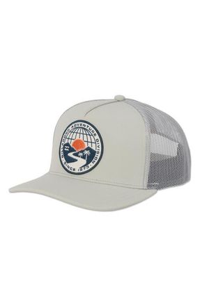 Billabong Adiv Logo Patch Trucker Hat in Dove at Nordstrom