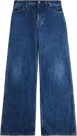 Fay Jeans a gamba ampia - Blu