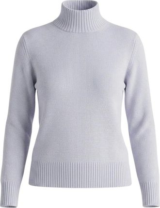 Gran Sasso Maglia lupetto in puro cashmere 2 fili - - Knitwear - Donna - Blu - S