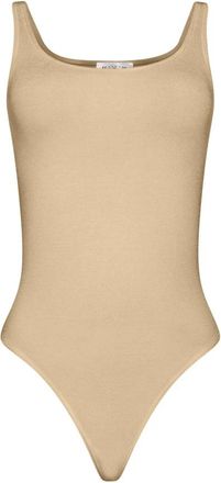Wolford Jamaika String Body - Dames - Bodies - Beige - L - Katoen - Tops