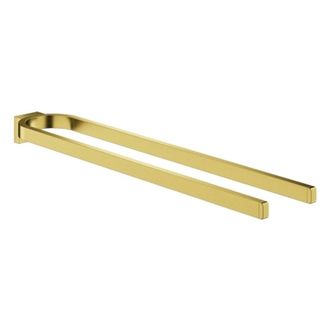 GROHE Selection 400 N Toallero Negro 2 Brazos Dorado Brillante Cepillado