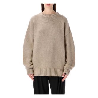 Extreme Cashmere Truien & Vesten, Dames, Beige, ONE Size, Wol, N&deg;383 Lovely Sweater