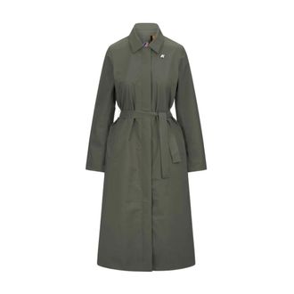 K-Way Dames, Mantels, Groen, Maat: M Poliester