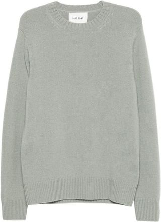 Soft Goat Ribbed-knit Sweater