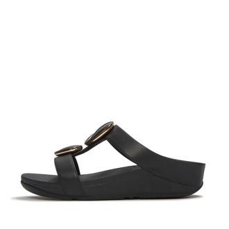 FitFlop Womens Fino Slide In Black