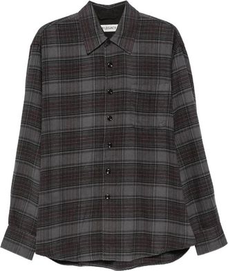 Our Legacy Above Check-pattern Shirt
