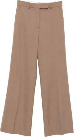 Seventy Broeken, Dames, Bruin, XS, Wide Broeken