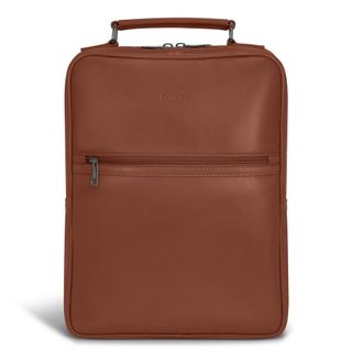 Champs Luggage Onyx / Leather Compact Backpack