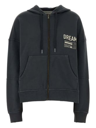 Golden Goose Felpa Con Zip E Cappuccio In Cotone-Uomo