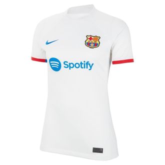 Nike FC Barcelona-uittenue voor dames (Wit/Uni-rood)