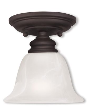 Livex Lighting Livex Essex 1-Light Bronze Ceiling Mount