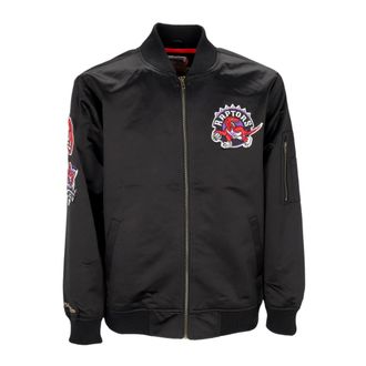 Mitchell & Ness Toronto Raptors NBA Bomberjack Lichtgewicht Satijn - Heren - Bomber jackets - Zwart - L - Satijn - Jassen