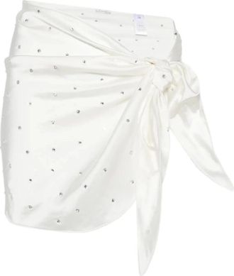 Os&eacute;ree Beachwear, female, White, Size: S/M Gem Pearl Pareo