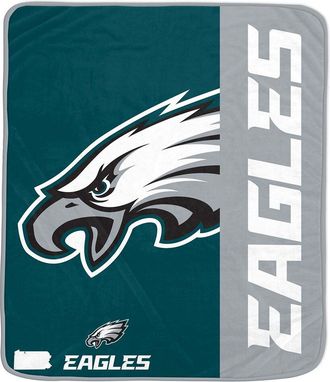 Pegasus Sports Philadelphia Eagles Nfl Team Logo Soft Fleece Throw