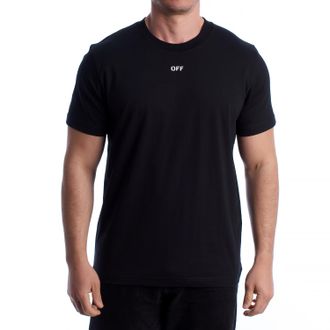 Off-white Heren Korte Mouwen T-Shirt Naai Arrangement Slim 44MAA027G5J00A1001