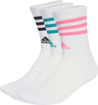 adidas 3S Cushioned Sportswear Crew 3-Pack Multifunktionssocken - Unisex | weiß
