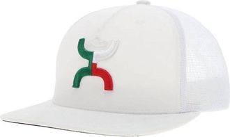 Hooey Boquillas Snapback Cap In White
