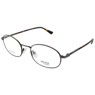 Elasta Mens Grey Rectangular Eyeglass Frames E72470AB851