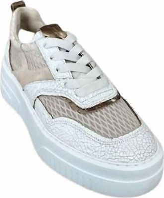 Softwaves Womens Bibi Sneakers In Nocciola Coco