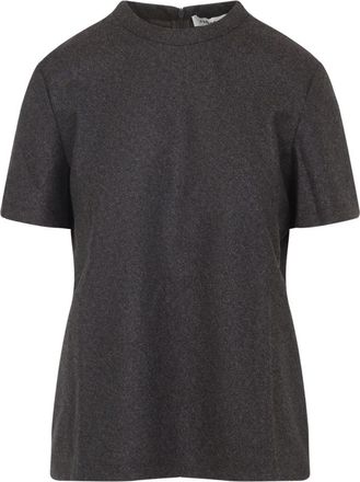 Carven High-neck Short-sleeve T-shirt