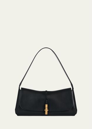 Balmain Metropolis Leather Shoulder Bag