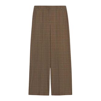 iBlues Dames, Broeken, Bruin, Maat: S Viscose