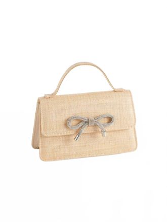 Shiraleah Bowie Mini Straw Bag In Natural