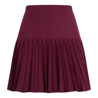 Alberta Ferretti Flared Skirt - female - Alberta Ferretti - Short Skirts - Brown - S - Skirts
