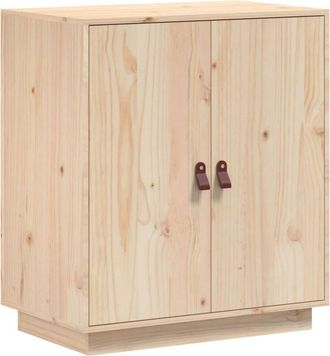 vidaXL Aparador De Madera Maciza De Pino 65,5x40x75 Cm Vidaxl