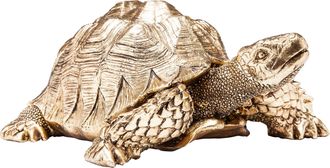 Kare Design Dekofigur »Deko Figur Turtle Gold Klein«