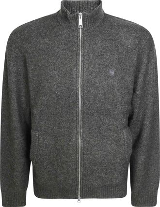 Carhartt Work in Progress Curtis Sweater Textured Dark Grey Jacket