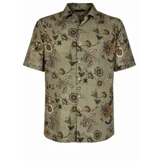 Manuel Ritz Hombre, Camisas, Verde, Talla: 2XL