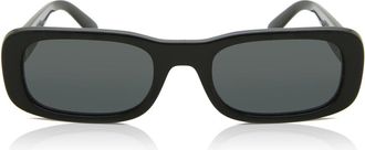 Miu Miu MU08ZS 1AB5S0 Womens Sunglasses Black Size 53