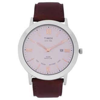 Timex Classic Quartz Silver Dial Ladies Watch TW2U82400