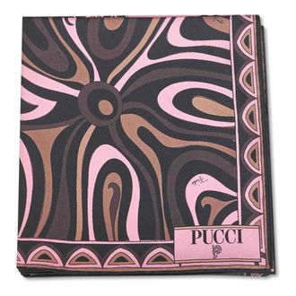 Pucci Pa&ntilde;uelo de seda con estampado mixto - Accessories - Mujer - Multicolor - ONE SIZE