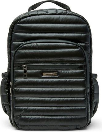 Think Royln Headliner Quilted Backpack in Pearl Black at Nordstrom
