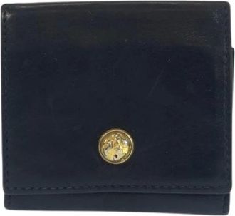 Ferragamo Pre-owned Wallets, female, Black, Size: ONE SIZE Pre-owned Leather Coin Case