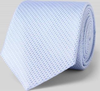 Willen Krawattenfabrik Krawatte aus Seide mit Strukturmuster (7,5 cm) in Bleu, Gr&ouml;&szlig;e 1