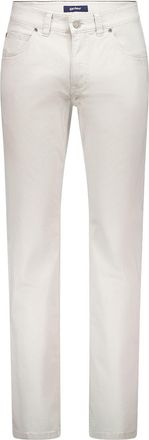 Gardeur broek 5-pocket katoen wit