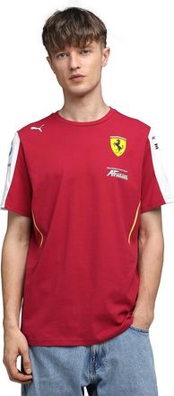 Puma Mens Scuderia Ferrari 2025 Replica Tee, Dark Cherry, XXXL