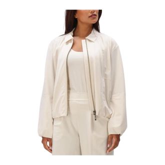 JapanTKY Hiyu Blazer - Dames - Jassen - Beige - Maat: L Polyamide