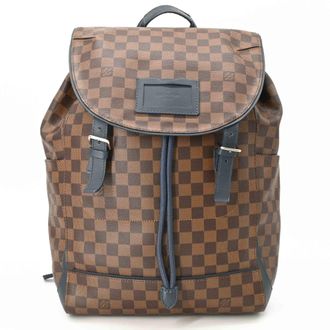 Louis Vuitton Damier Brown Damier Graphite Backpack (Pre-Owned)