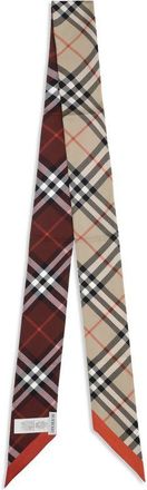 Burberry Burberry Check Silk Scarf - Beige