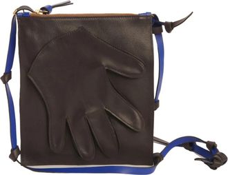 JEJIA Leren Schoudertas - Dames - Schoudertassen - Bruin - ONE Size - Leer - Tassen