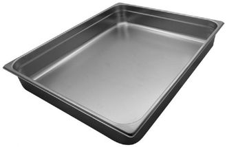 Pentole Agnelli Bacinella Gastronorm 2/1 Inossidabile Agnelli Cm 65x53x10