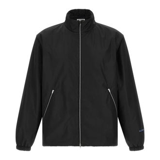 Jil Sander Light Jackets, male, Black, Size: XL 145 Technical Zip Jacket