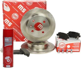 OEM Juego De Discos Y Pastillas De Freno Trasero Opel Astra G (t98), (f35), (f70), Astra H (a04), (l70), Meriva