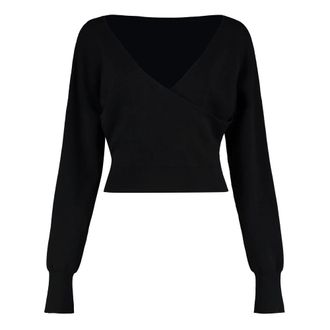 P.A.R.O.S.H. Mujer, Jerseys, Negro, Talla: S