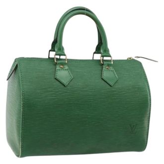 Louis Vuitton Pre-owned Handbags, female, Green, Size: ONE SIZE Pre-owned Speedy 30 Hand Bag