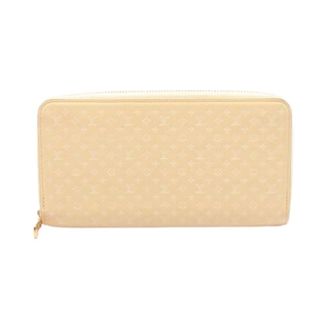 Louis Vuitton Pre-owned Wallets, female, Beige, Size: ONE SIZE Pre-owned Zippy Wallet Nano Monogram Long Wallet